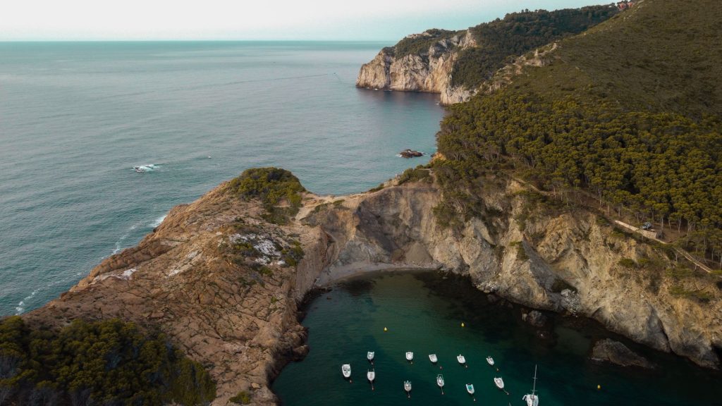 El pueblo de Begur, Costa Brava