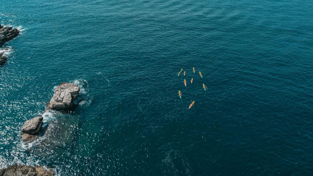 Kayak por las calas de Palafrugell