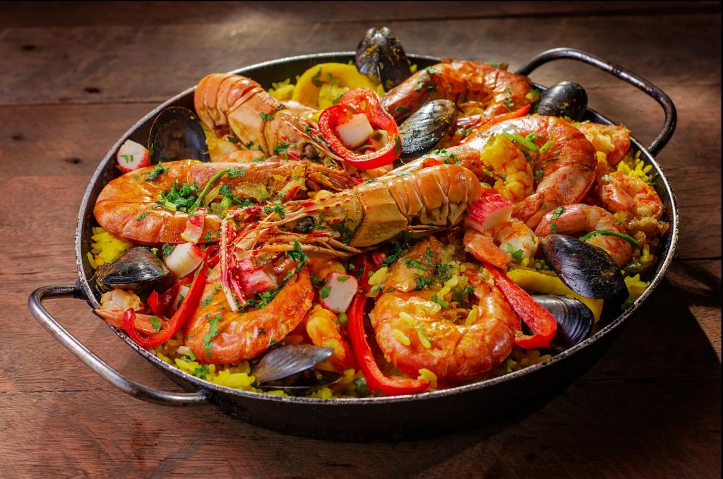 Arroz marinero tipico de la Costa Brava